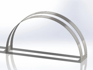 SS Mirror Strip Insert for 1-030 Ext-Classic Fender