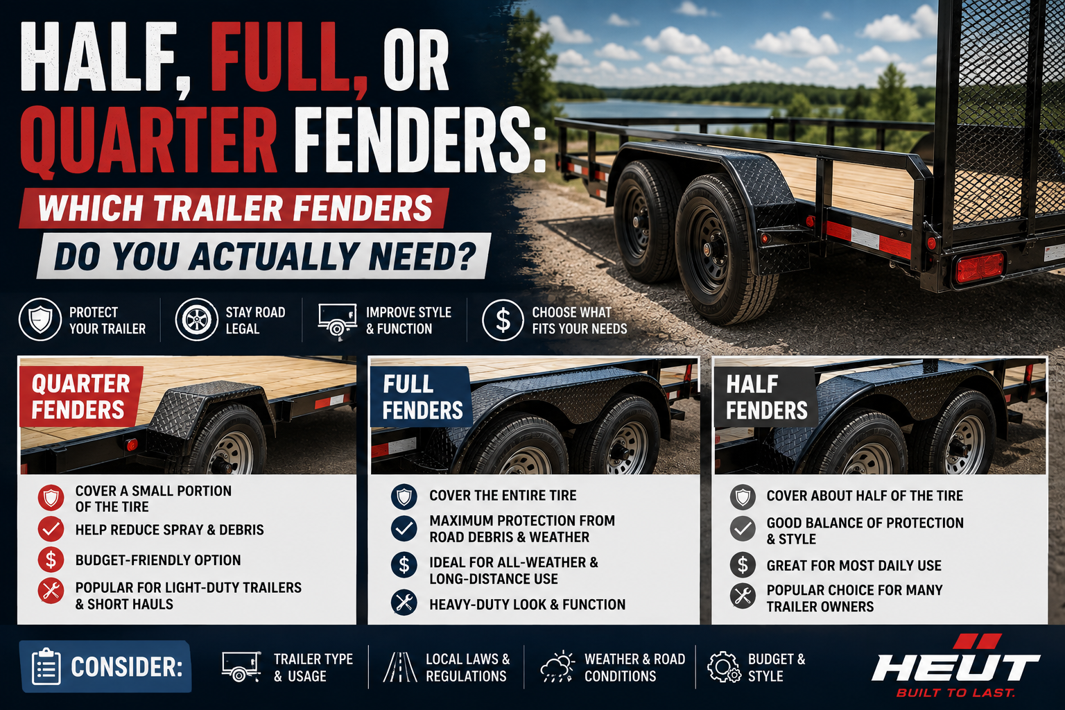 Half, Full, or Quarter Fenders
