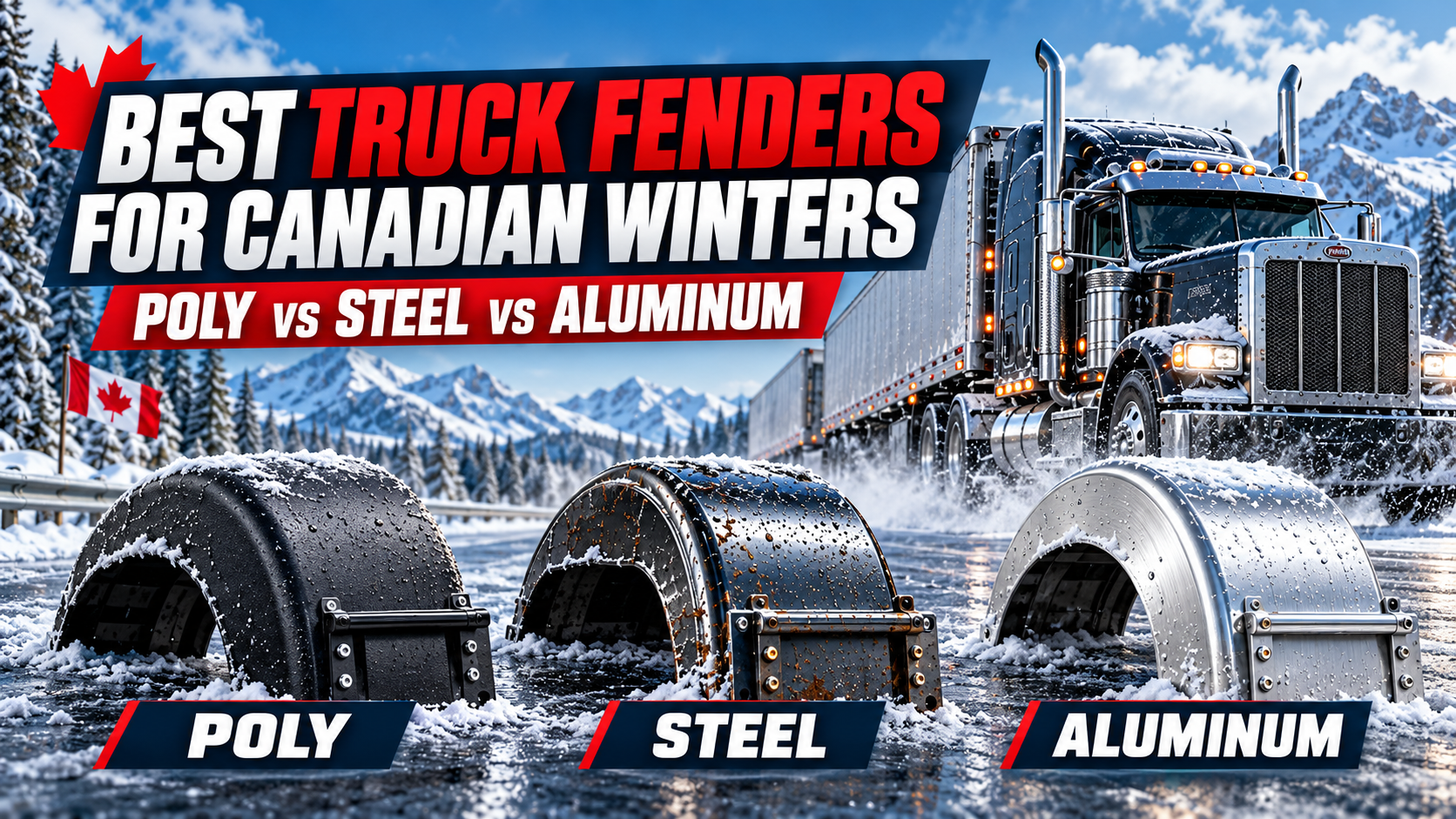Best Truck Fenders for Canadian Winters